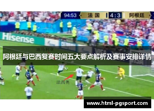 阿根廷与巴西复赛时间五大要点解析及赛事安排详情